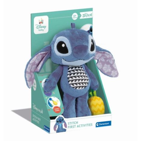 Clementoni - Plus Disney Stitch pentru dezvoltarea senzoriala ce se poate agata la carut sau patut - imagine 7